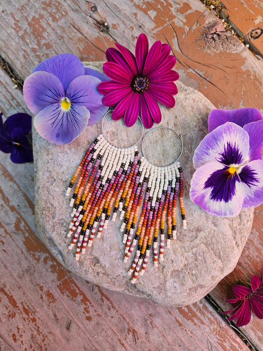 Wildflowers Hoops