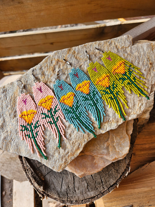 California Poppies - Blue