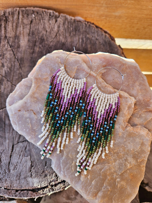 Lavender Hoops
