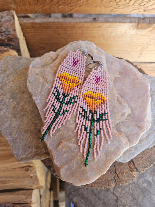California Poppies - Pink